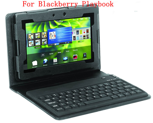 Stilvoller schützender Silikon-Tastatur-Kasten PU-lederner Bluetooth für Blackberry-Textbuch CER